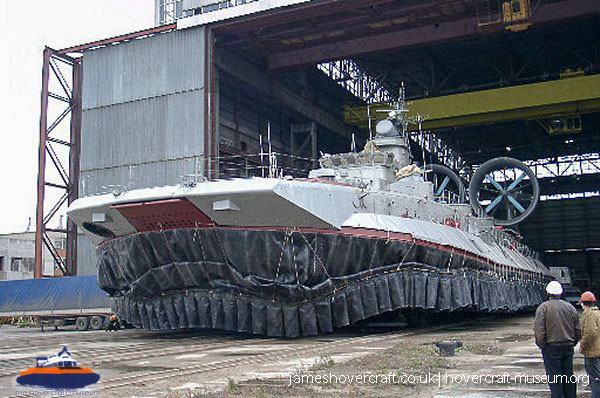 Russian Hovercraft Zubr -  (credit: The <a href='http://www.hovercraft-museum.org/' target='_blank'>Hovercraft Museum Trust</a>).
