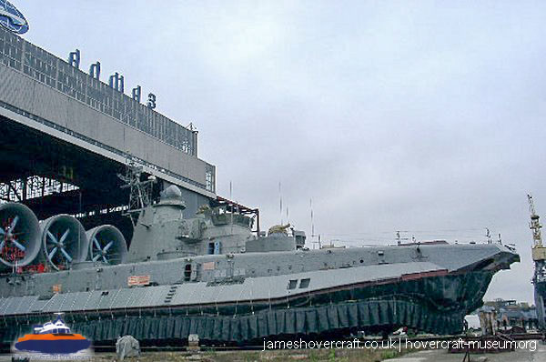 Russian Hovercraft Zubr -  (credit: The <a href='http://www.hovercraft-museum.org/' target='_blank'>Hovercraft Museum Trust</a>).