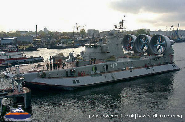 Russian Hovercraft Zubr -  (credit: The <a href='http://www.hovercraft-museum.org/' target='_blank'>Hovercraft Museum Trust</a>).