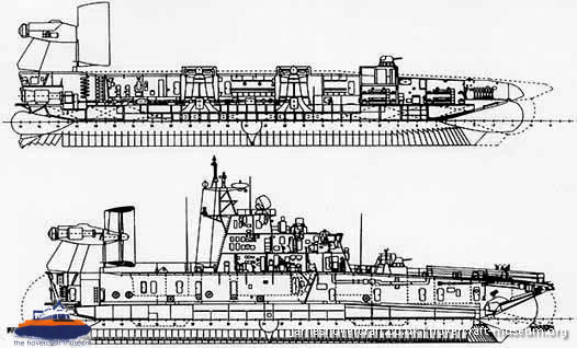 Russian Hovercraft Zubr -  (credit: The <a href='http://www.hovercraft-museum.org/' target='_blank'>Hovercraft Museum Trust</a>).