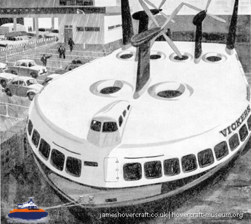 Vickers Hovercraft VA4 -  (credit: The <a href='http://www.hovercraft-museum.org/' target='_blank'>Hovercraft Museum Trust</a>).