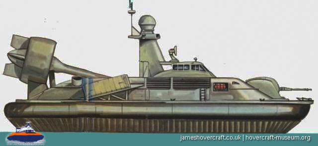 Vosper-Thornycroft VT2 diagrams -  (credit: The <a href='http://www.hovercraft-museum.org/' target='_blank'>Hovercraft Museum Trust</a>).
